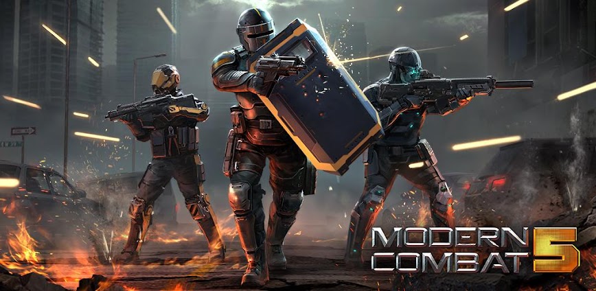 Modern Combat 5 MOD APK v5.9.8a [Unlimited Money, Anti-Ban, God Mode]