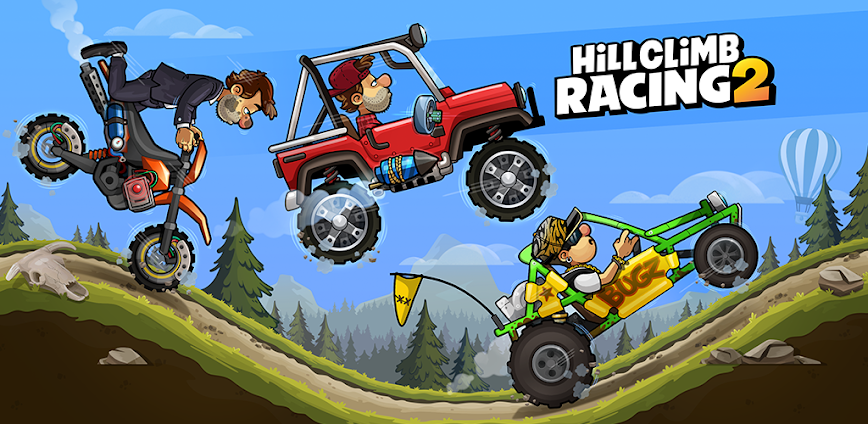 Hill Climb Racing 2 MOD APK v1.64.4 (Unlimited Money & All Cars Unlocked)